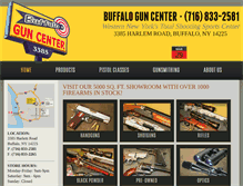 Tablet Screenshot of buffaloguncenter.com